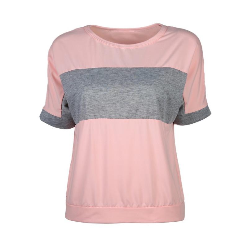 

Женская хлопковая футболка в полоску с круглым вырезом и рукавом «летучая мышь», повседневная футболка с коротким рукавом L