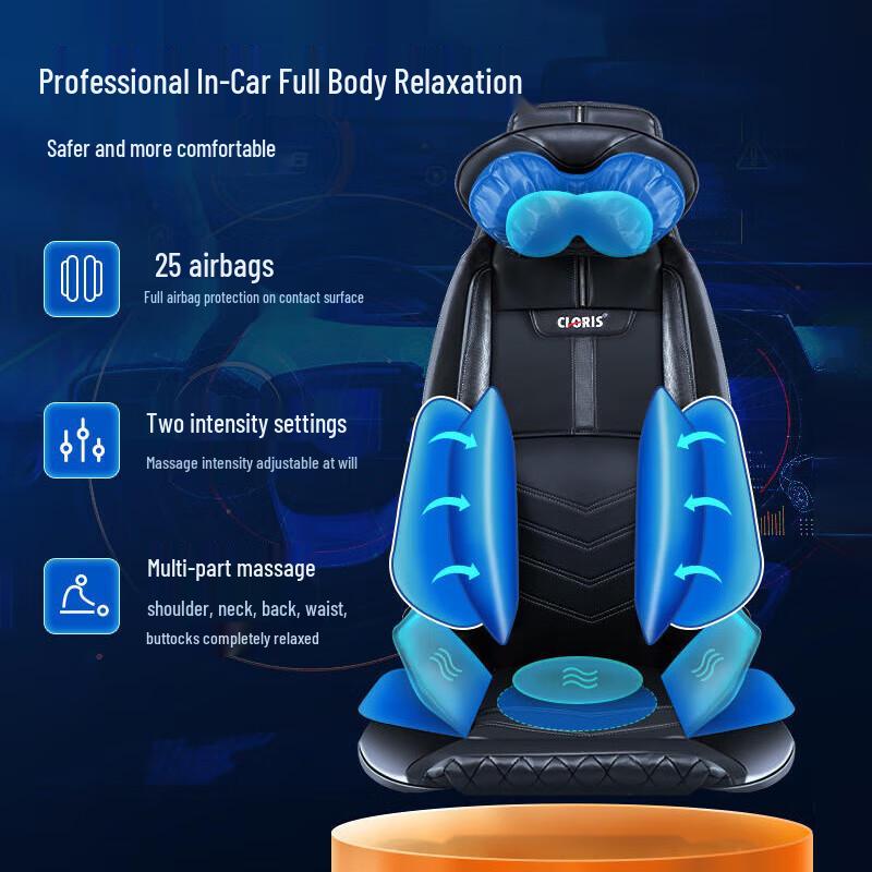 CLORIS Multifunction Lumbar Back Neck Shoulder Massage Cushion