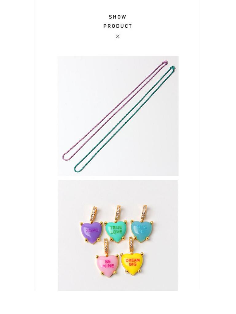 BTS Heart Pendant Necklace: Elegant, High-End Design, Versatile Women's Chain, Simple yet Stylish