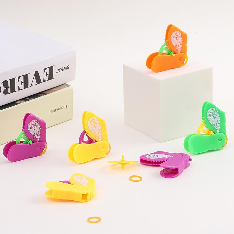 Gyroscope Toy Rotating For Kids Desk Battle Game Durable Plastic Handoperated