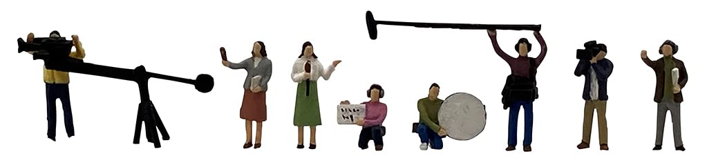 

Коллекция Сцены Человек 140 Телевизионная Съемочная Группа Диорама Принадлежности 320692