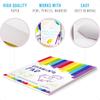 Alitte Drawing Pad for 3Pack 9x12 Drawing Paper with EasyTear Pages 50 Sheets Art Plies Sketch Pad for Drawing Coloring Suitabl