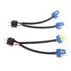 2pcs Headlight Bulb Conversion Wire 9003 H4 TO 9005 9006 Two Harness Headlight Bulb Conversion