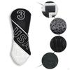 4 Pieces Golf Club Head Covers Protector Lightweight Scratchproof Headcovers Adults