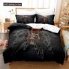 Spider And Animals Bedding Set Microfiber 3D Print Duvet Cover Queen King Size Fashion Design Comforter Cover With Pillowcases