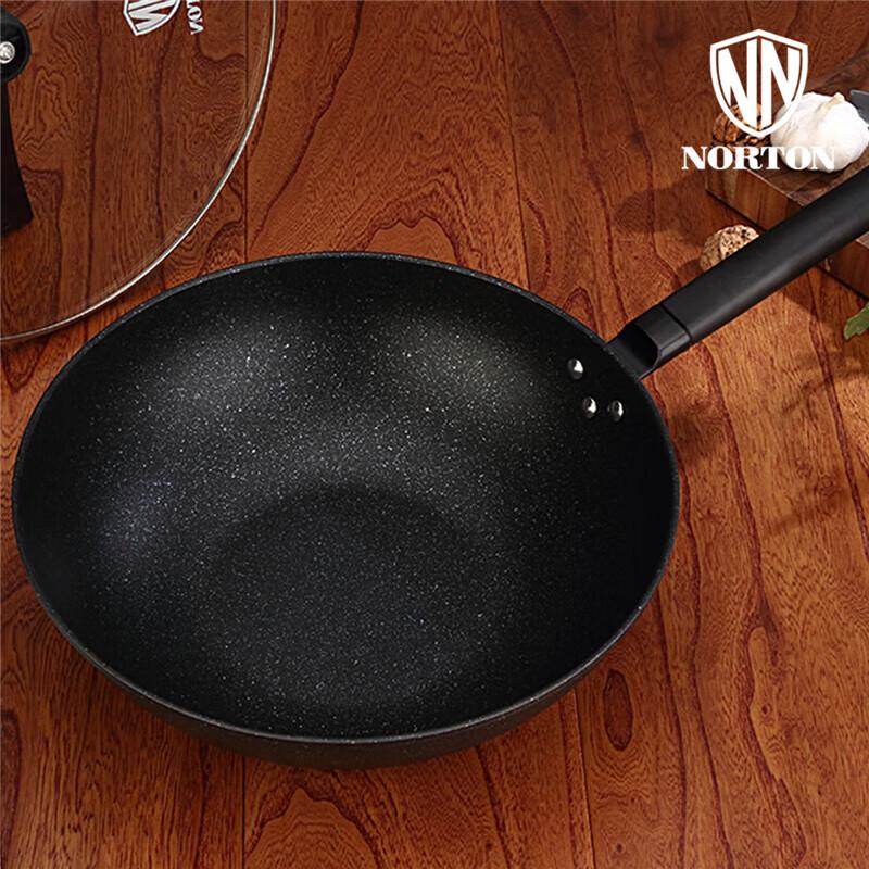 NORTONLIFELOCK Maifan Stein Antihaft-Bratpfanne