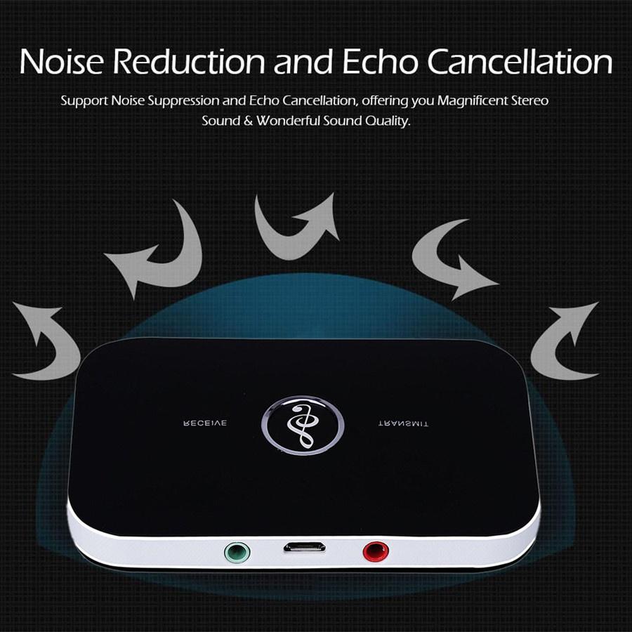 VAORLO 2 IN 1 Bluetooth 5.0 Transmitte Receiver Wireless Adapter Stereo Audio With 3.5MM AUX For TV Headphone PC Laptop