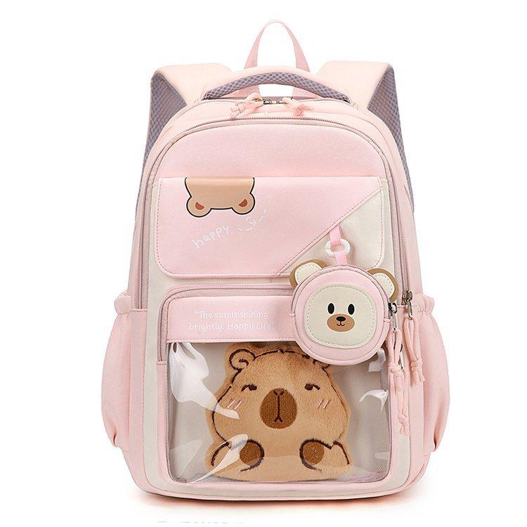 Sacs d'école pour filles Sac d'école grand Kawaii Sac à dos d'école primaire Sac à livres pour enfants Imperméable Sac à dos de voyage pour ordinateur portable