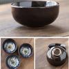 Jian Zhan Kiln-Change Ceramic Sand Gold Tea Cup - Hat-Shaped Tea Tasting Bowl