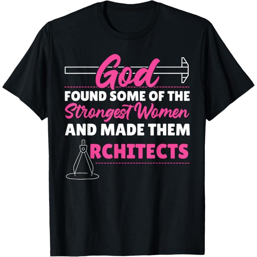 

Architect Student Architecture Female Girl God Found Some Of T-Shirt XXXXXL чорний
