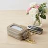 Exquisite Leather Car Key Pouch Portable Small Item Bag Shopping Hanging Coin Purse  Lipsticks
