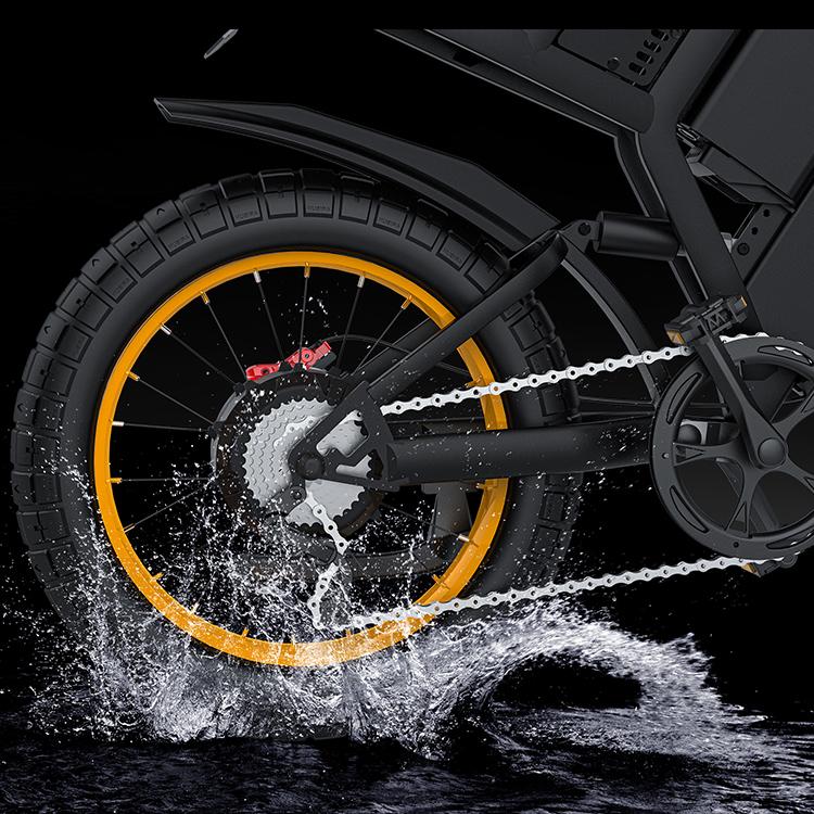 COSWHEEL GT20 Max Ebike 1500W 48V40AH Electric Motorcycle Max 145 Miles Fat Tire Mountain Electric Bike Adult Off-Road Bicycle