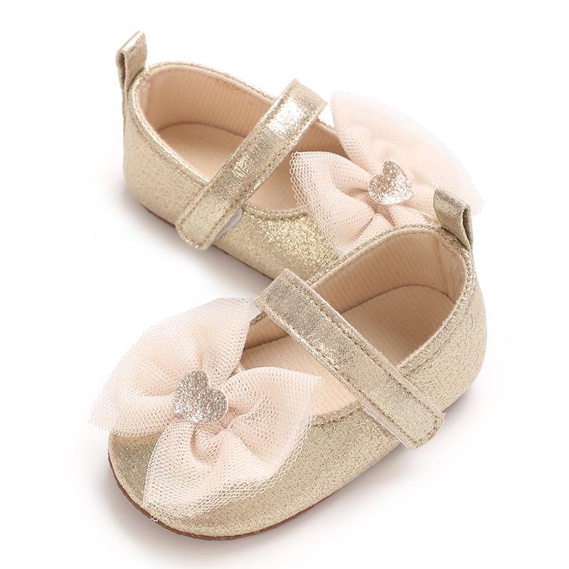 Infant Princess Bow Shoes: Soft Sole for 0-1 Year Old, Spring/Autumn