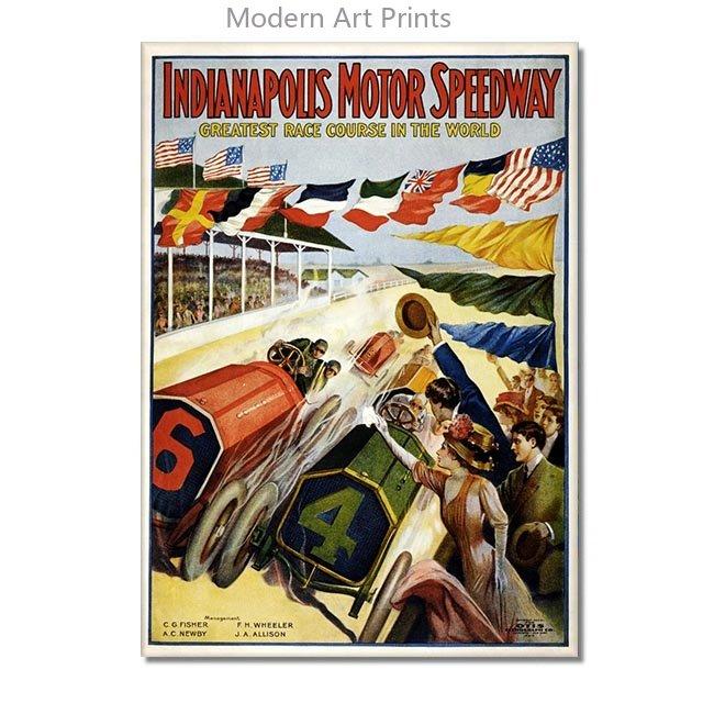 

24 часа Ле-Мана Холст Постеры Принт Фотографии спортивных автомобилей Винтажные Картины для настенного искусства для декора дома, гостиной, бара Без рамы 30x40cm No Framed