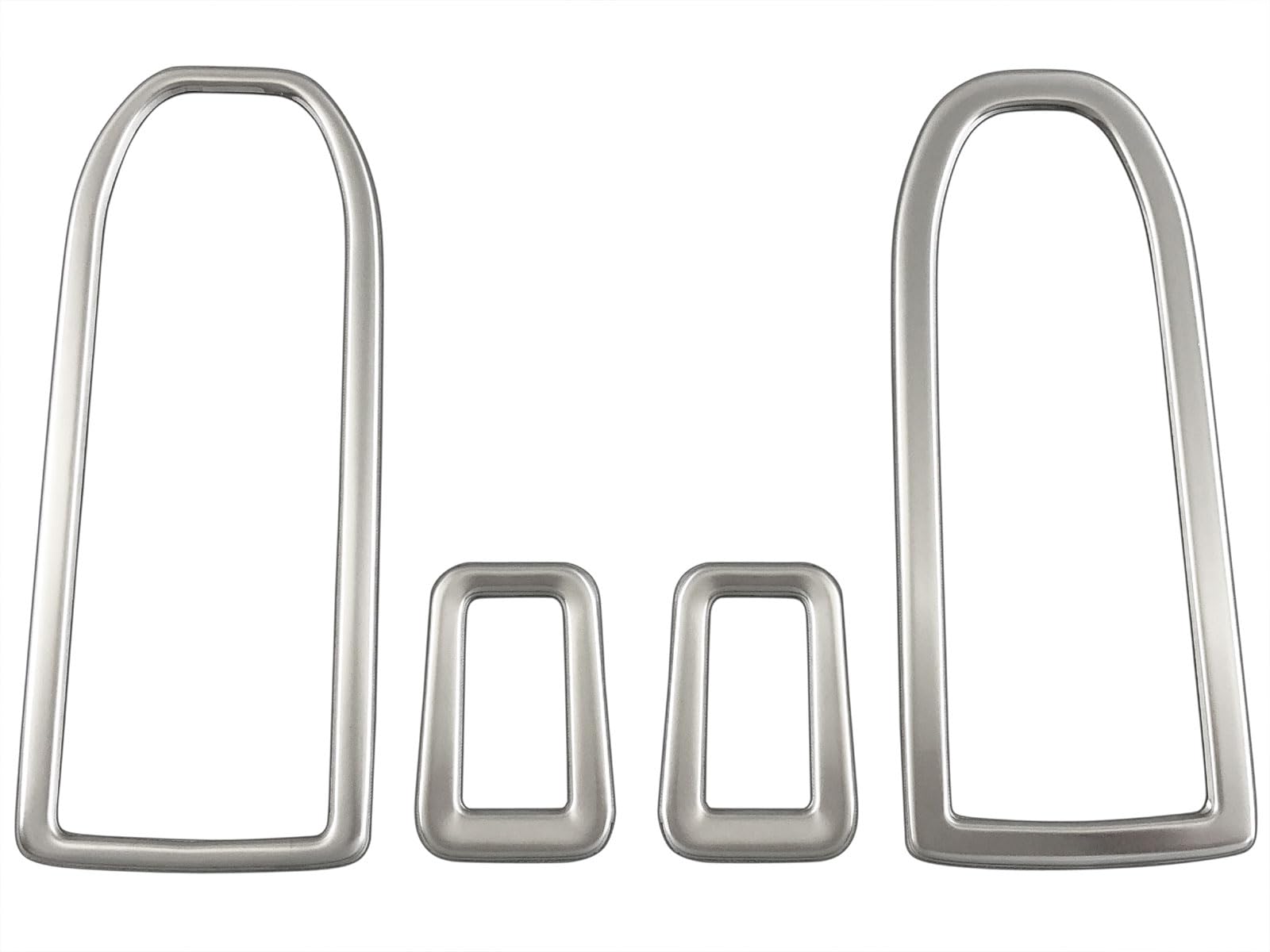 BRIGHTZ Golf VIII CDD Stainless Steel Window Switch Cover 4PC