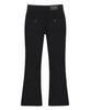 Nigaennikol Low-Rise Boots Cut Pants_Black
