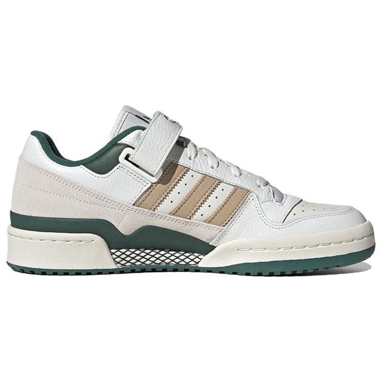 Adidas Originals Forum Low Top Sneakers Unisex Sneakers White Green Brown IE4585