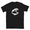 T-shirt à manches courtes avec crocs de vampire fantaisie blancs Dents de Dracula