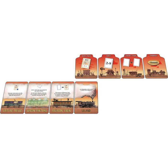 Bang ! - extension the great train robbery - jeu de société