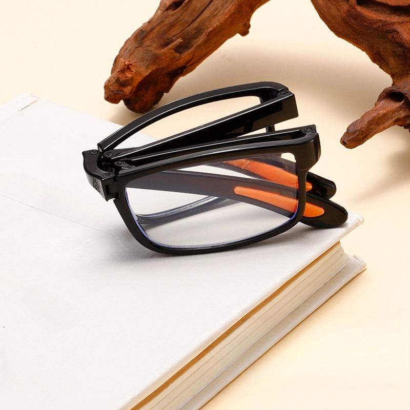 Folding Anti Blue Light Reading Glasses Men Women High Definition Pocket Portable FULL Frame Presbyopia Eyeglasses