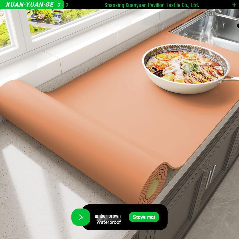 Silicone Heat-Resistant, Anti-Scald Stove Mat - Waterproof, Oilproof, Cuttable, Thickened Table Protector