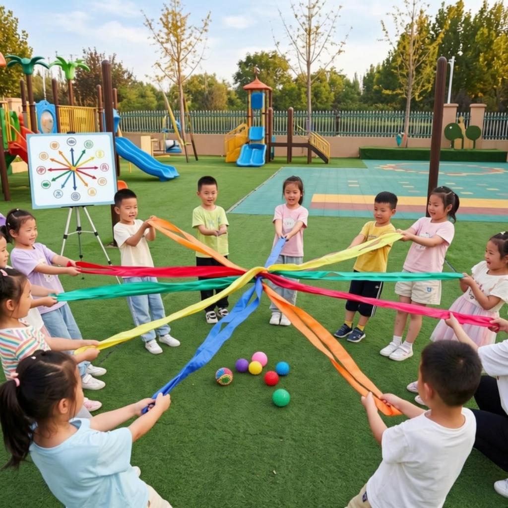 10-Way Tug Rope Team Multi-Arm Long-Lasting for Young Children