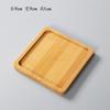 14 Style Round Square Flower Pots Planter Bamboo Tray Wood Gardening Supply Holder Home Decor Anti-Fade Simple Elegant Design