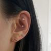[925silver] Lovely Set Earring (3color)