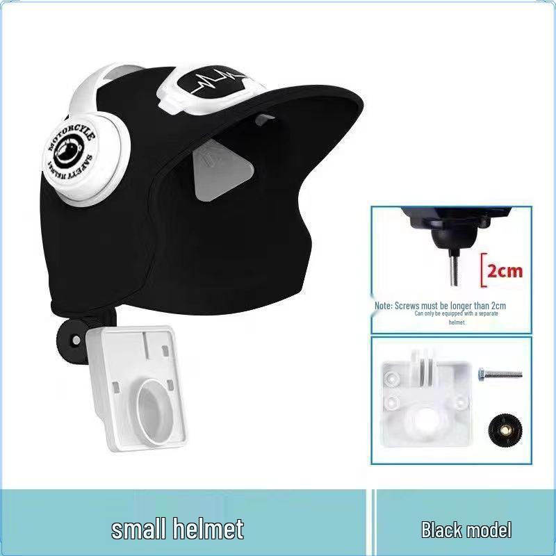Waterproof Sunshade Shockproof Phone Holder for Motorcycle, Bicycle & Electric Vehicle Helmets