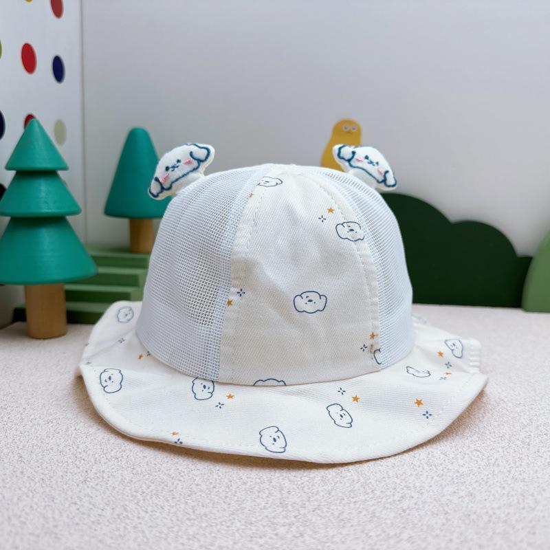 Summer Cartoon Baby Hat - Cute, Breathable, Sun Protection for Outdoors