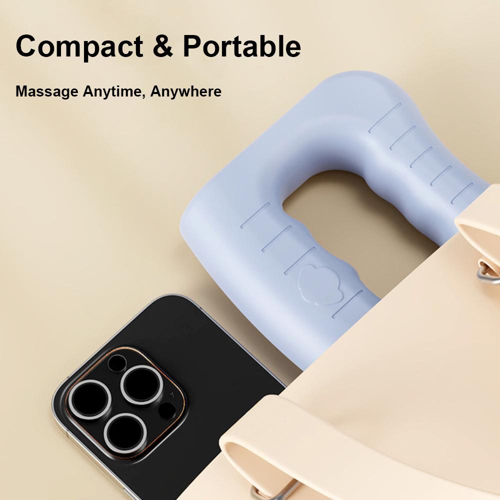Fascia Rings Massager Cordless Mini with Belt Portable Deep Tissue Adjustables Vibration Slimming Leg Tool Fat Throwing Machine
