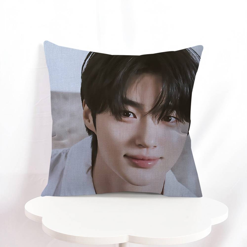 

B-Byeon Wooseok Pillow Cushion Cover Pillowcase Living Room Sofa Home Decor Customized 16x16Inch