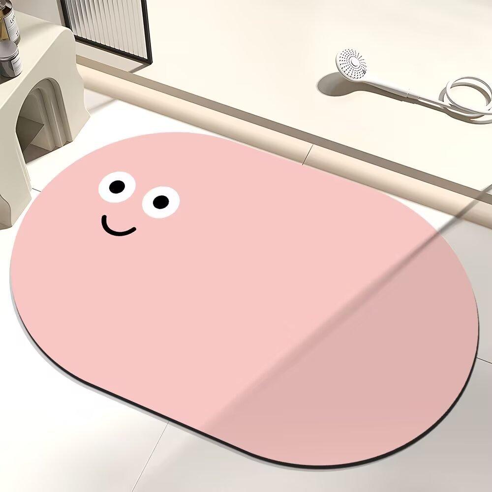 

Коврик для ванной с рисунком ветра, нескользящий, для туалета, для туалетной двери, для впитывания грязной воды, легко сохнет, коврик из диатомовой грязи 40*60 2.5mm