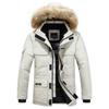 Winter Outdoor Single Warm Casual Men's Middle-aged Cotton Coat Thickened Mid-length Collar Cotton Coat