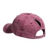 High Ponytail Baseball Cap for Women Spring Summer Sun Hat Running Snapback Hat Messy High Bun Women's Caps Female