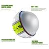 Golf Balls Practice Rubber Golf Balls Flexible Golf Balls Golf Training Balls for Outdoor and Indoor Golf Training