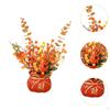 Chinese Year Feng Shui Blessing Bag Vase Decor Blessed Statue Decorative Handmade Planter