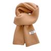 Scarf women's winter new imitation cashmere scarf trendy Korean ins student wool knitted warm couple scarf