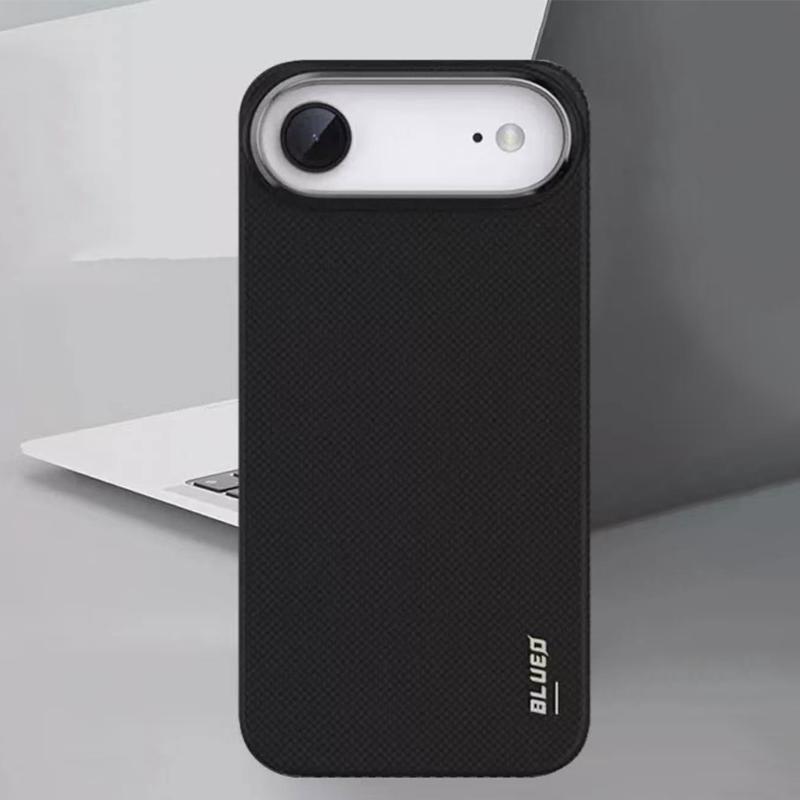 Blueo Carbon Fibre Case For iPhone 17 Air Kevlar Wireless Charging Back Cover Case for iPhone 17 AIR