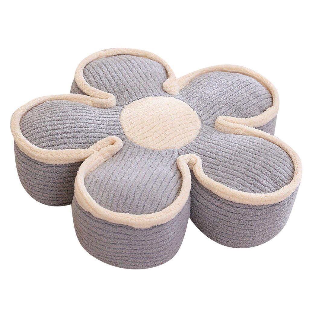 Flower Pillow Soft Flower Shaped Floor Cushion Flower Decorative Throw Pillow Cute Flower Seating Cushion Flower Room Décor