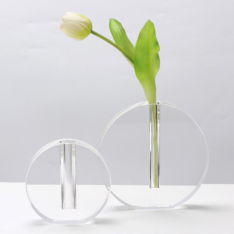 Vase Soft Furnishing Sample Room Art Furnishings Bedroom Living Room Entrance Cabinet Restaurant Flower Arrangement Device Decorative Ornaments