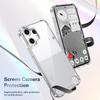 KEYSION Four-Corners Shockproof Transparent Case for Nothing CMF Phone 2 Pro 1 TPU+PC Clear Phone Cover for CMF Phone 1 2 Pro