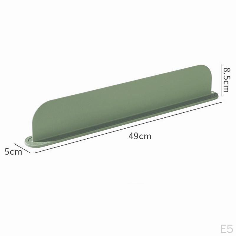 Countertop Splash Guard Silicone 19.3x2x3.3inch Water Control Tool