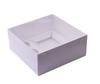 Pudełko Na Muffiny I Torcik 23X23X10Cm Biało-Transparentne Bento Box