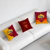 R-Rome Club Pillow Case Cushion Cover Soft Cute Throw Pillow Case For Car Sofa Pillowcase Polyester With Zipper