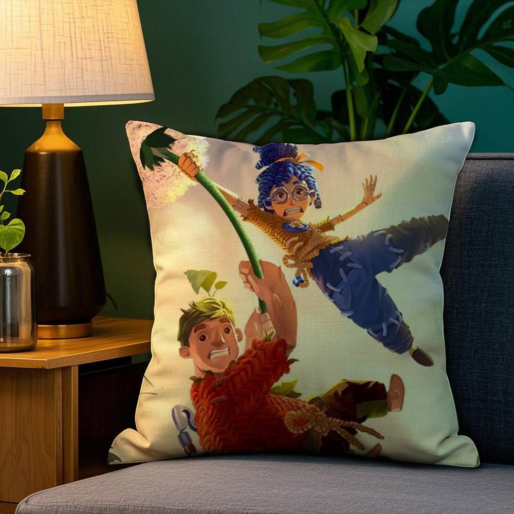 Game It T-Takes Two Pillow Case Plush Fabric Soft Double Sided Print Home Sofa High Quality Cushion Cover Throw