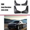 Pro Jeep Cherokee 2014-2018 Blatníky, blatníky, ochranné zástěrky proti rozstřiku, autopříslušenství, blatníky přední a zadní 4 ks