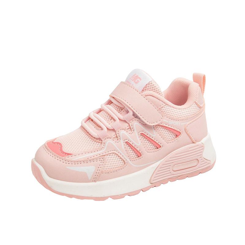 Boys' sports shoes 2025 spring and autumn new children's shoes boys mesh breathable running shoes medium and older children's casual shoes