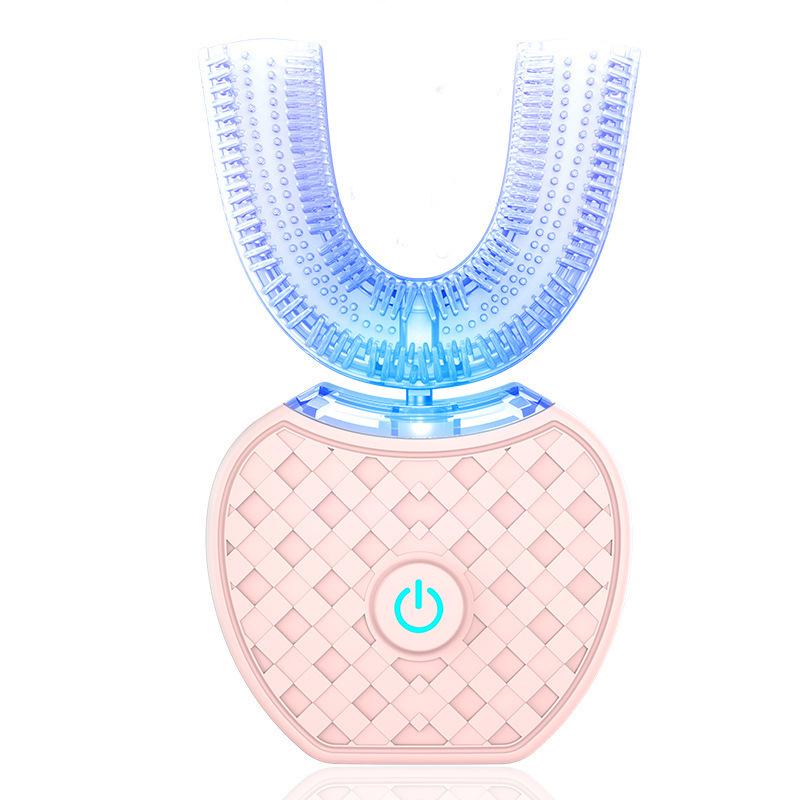 U-förmige elektrische Zahnbürste: Zahnreiniger und Aufhellungsgerät für Babys und Erwachsene