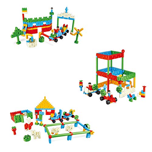 PolyM Gather! Dinosaur Set, 200 Pieces